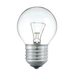 фото Лампа накаливания PHILIPS P45 CL E27, 60 Вт, шарообразная, прозрачная, колба d = 45 мм, цоколь E27