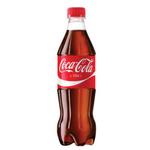 фото Напиток газированный COCA-COLA (Кока-кола), 0,5 л, пластиковая бутылка