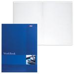 фото Книга учета, 96 л., А4, 210х285 мм, HATBER, блок сшито-клееный, тиснение, клетка, "Синяя"