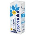 фото Молоко PARMALAT (Пармалат), жирность 1,8%, картонная упаковка, 1 л