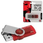 фото Флэш-диск 8 GB, KINGSTON DataTraveler DT101G2, USB 2.0, красный
