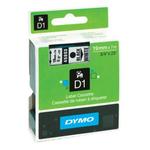 фото Картридж для принтеров этикеток DYMO D1, 19 мм х 7 м, лента пластиковая, чёрный шрифт, белый фон