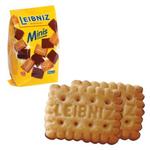 фото Печенье BAHLSEN Leibniz (БАЛЬЗЕН Лейбниц) "Minis Choko", сливочное с шоколадом, 100 г, Германия