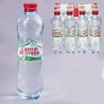 фото Вода газированная питьевая "Святой источник", 0,5 л, пластиковая бутылка